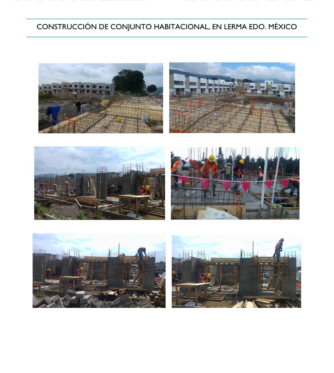 Conjunto habitacional en Lerma Estado de México